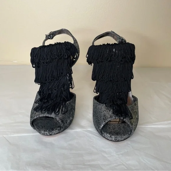 Max Studio Xcess Fringe Heels - Picture 6 of 16